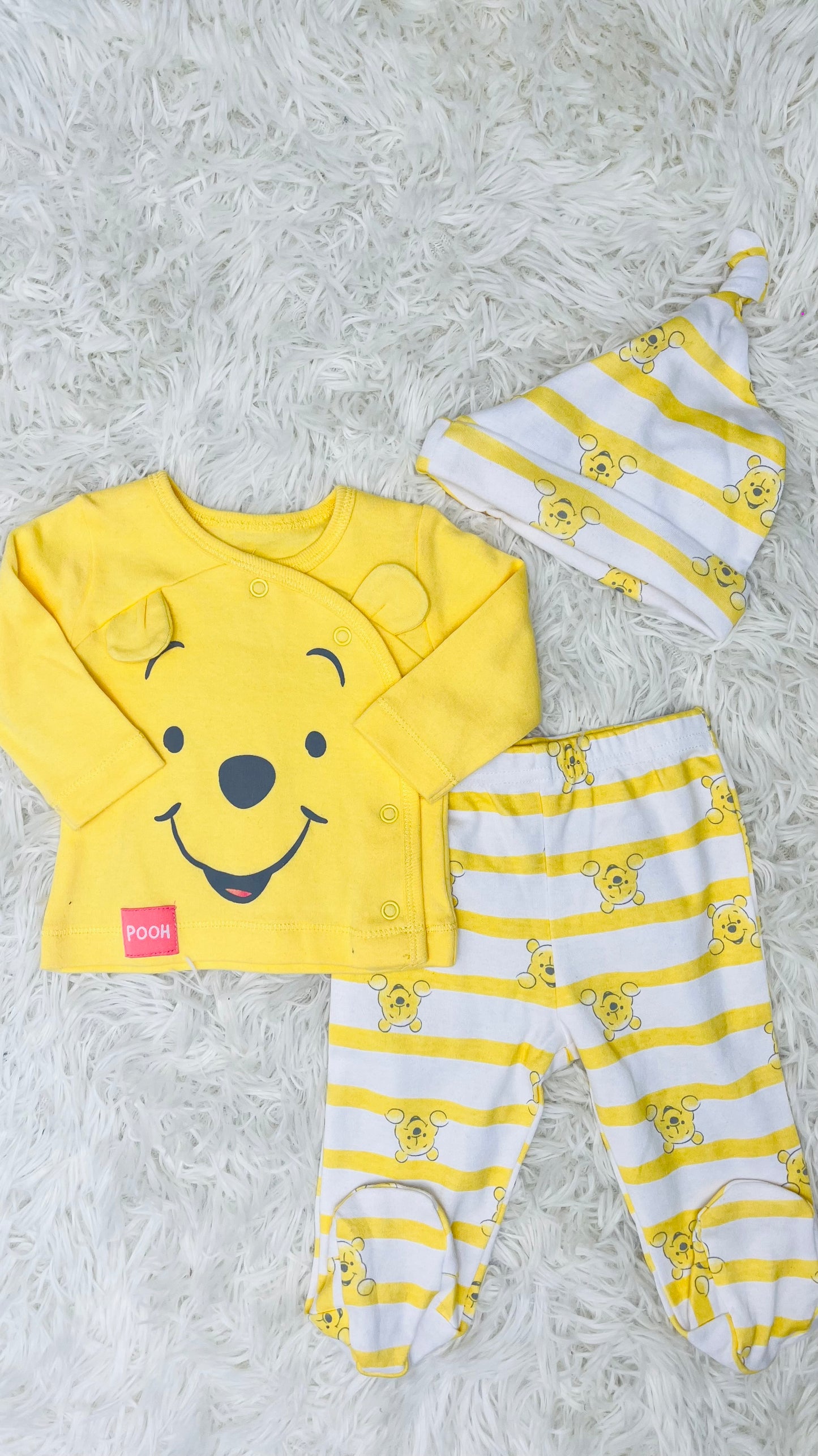 Conjunto Winnie The Pooh 4 piezas Recién nacido
