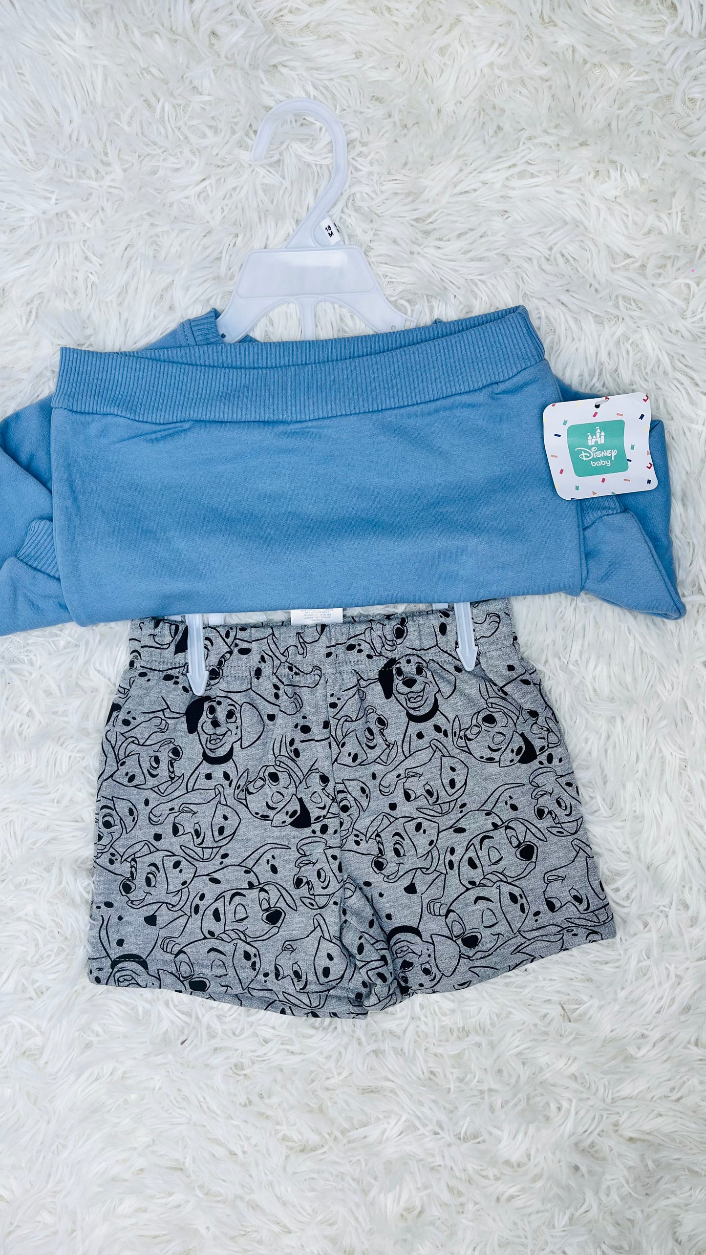 Conjunto 2 piezas 101 Dálmatas Disney baby 18 meses