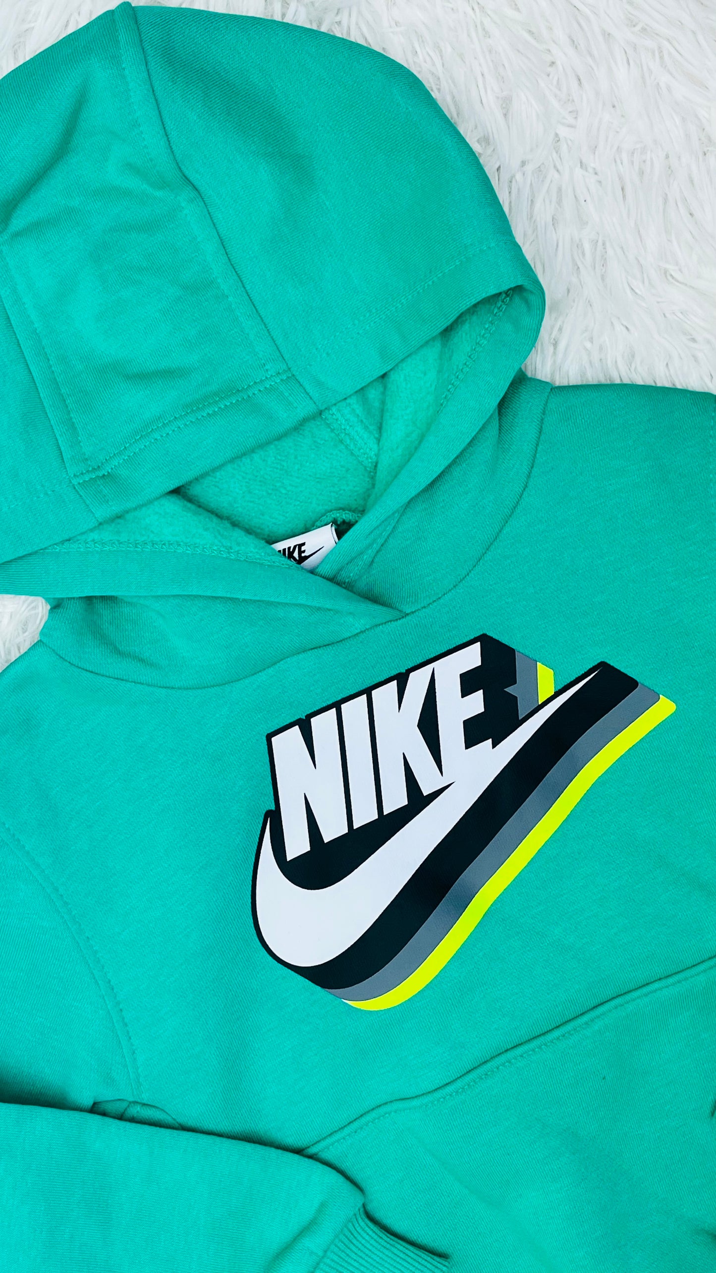 Sudadera verde Nike 3 años