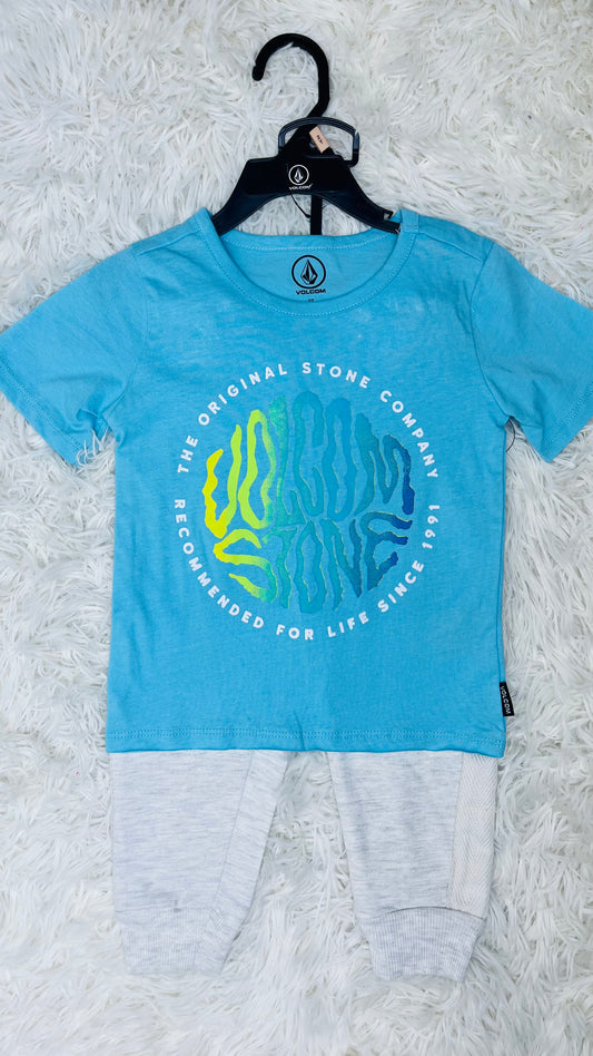Conjunto 2 piezas azul Volcom 2 años