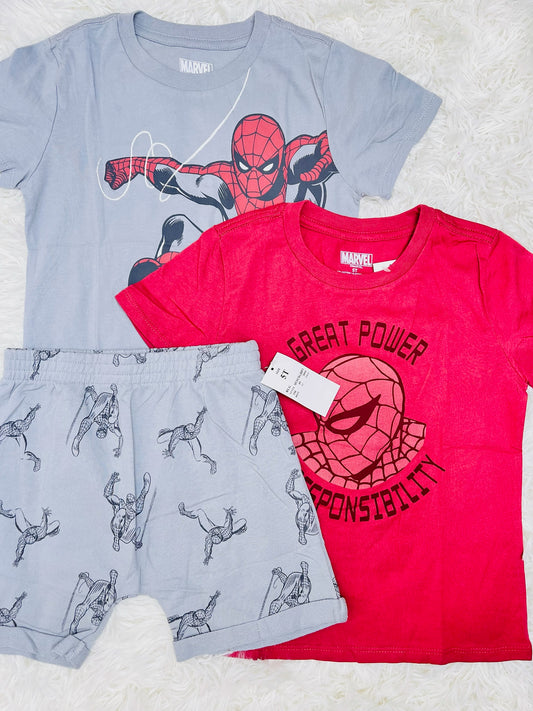 Conjunto 3 piezas MARVEL 5 años