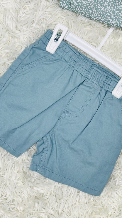 Conjunto 2 piezas verde Calvin Klein 24 meses