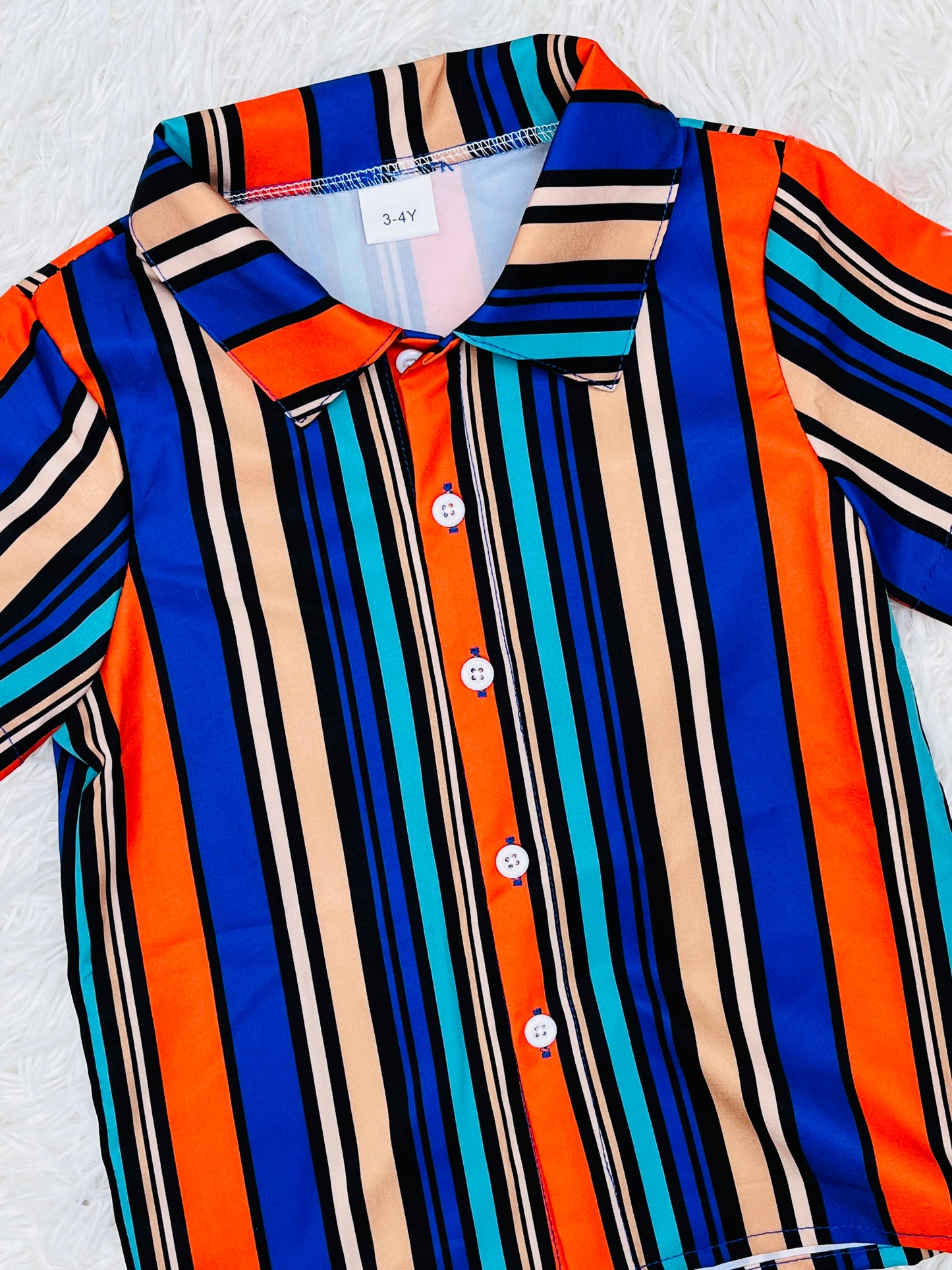 Conjunto Camisa a rayas de Importación 4 años
