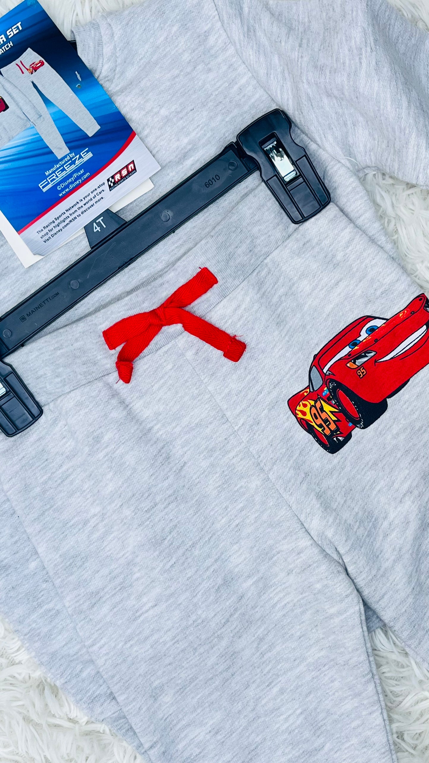 Conjunto 2 piezas pants Rayo McQueen 4 años