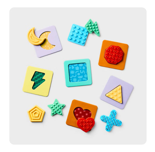 Touch & Match Game - Gigglescape™: Educational Board Game for Kids, Shapes & Colors, Ages 3+