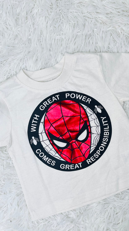 Conjunto 3 piezas Spiderman Marvel 2 años