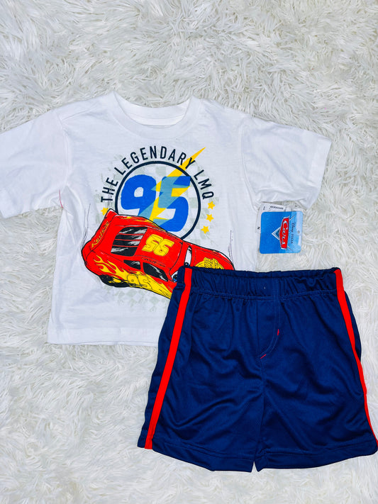 Conjunto de 2 piezas Cars 2 años