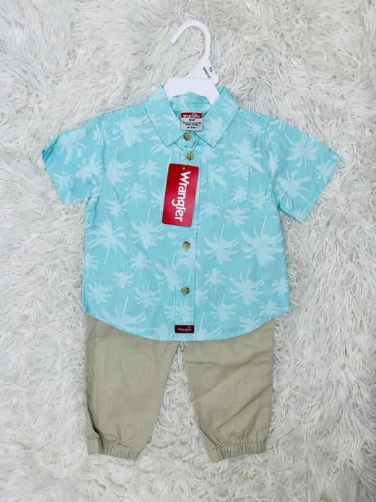 Conjunto de 2 piezas Wrangler 18 meses