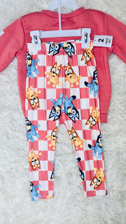 Conjunto 2 piezas Bluey 4 años