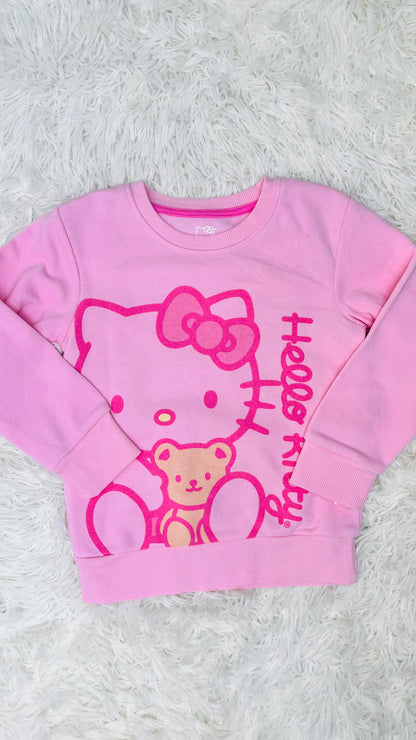 Sudadera rosa Hello Kitty 4 años