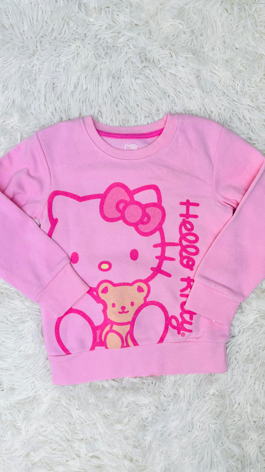 Sudadera rosa Hello Kitty 4 años