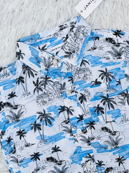 Camisa Janie & Jack Playa 3 años
