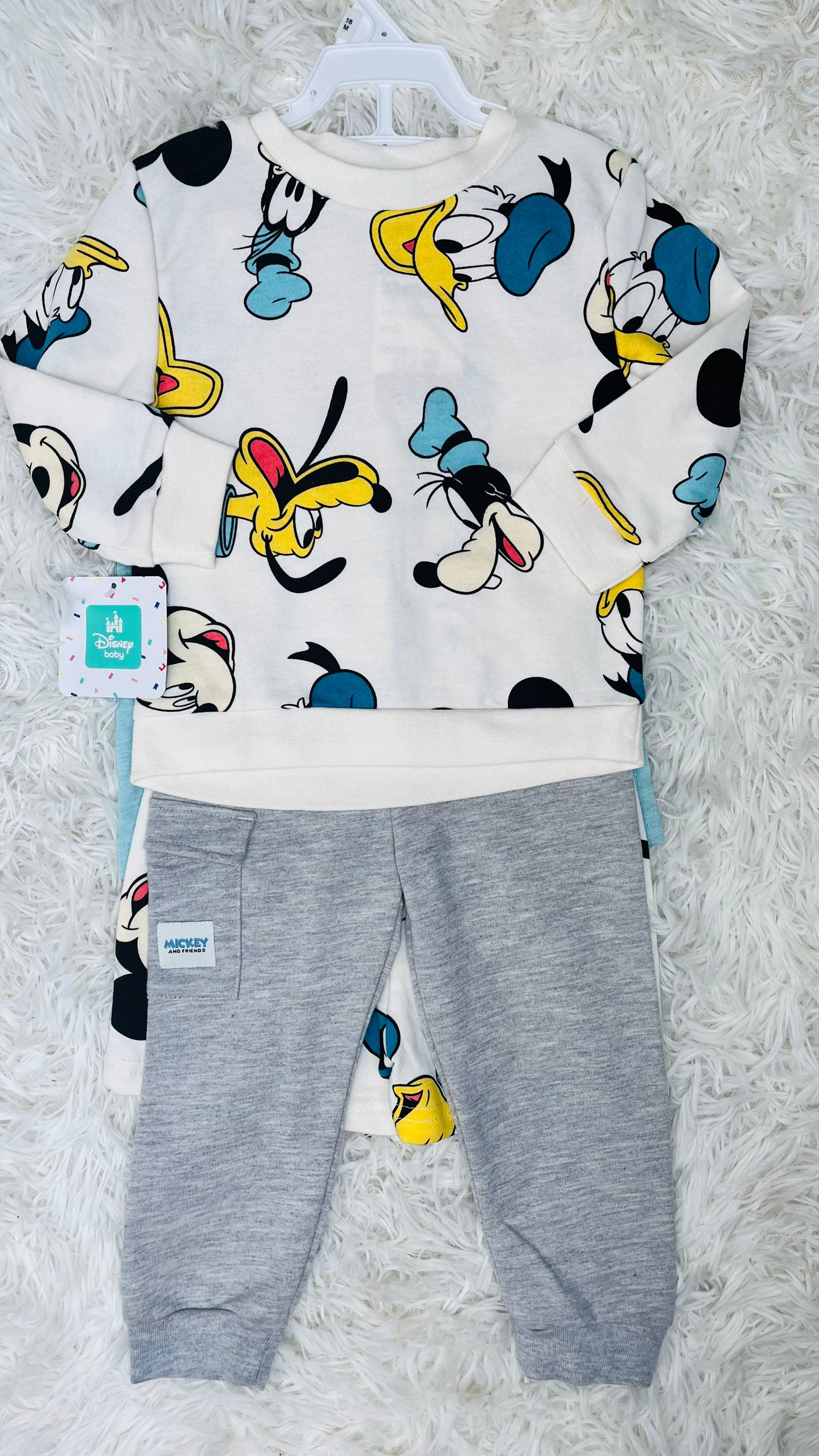 Conjunto 4 piezas Diseño baby 18 meses