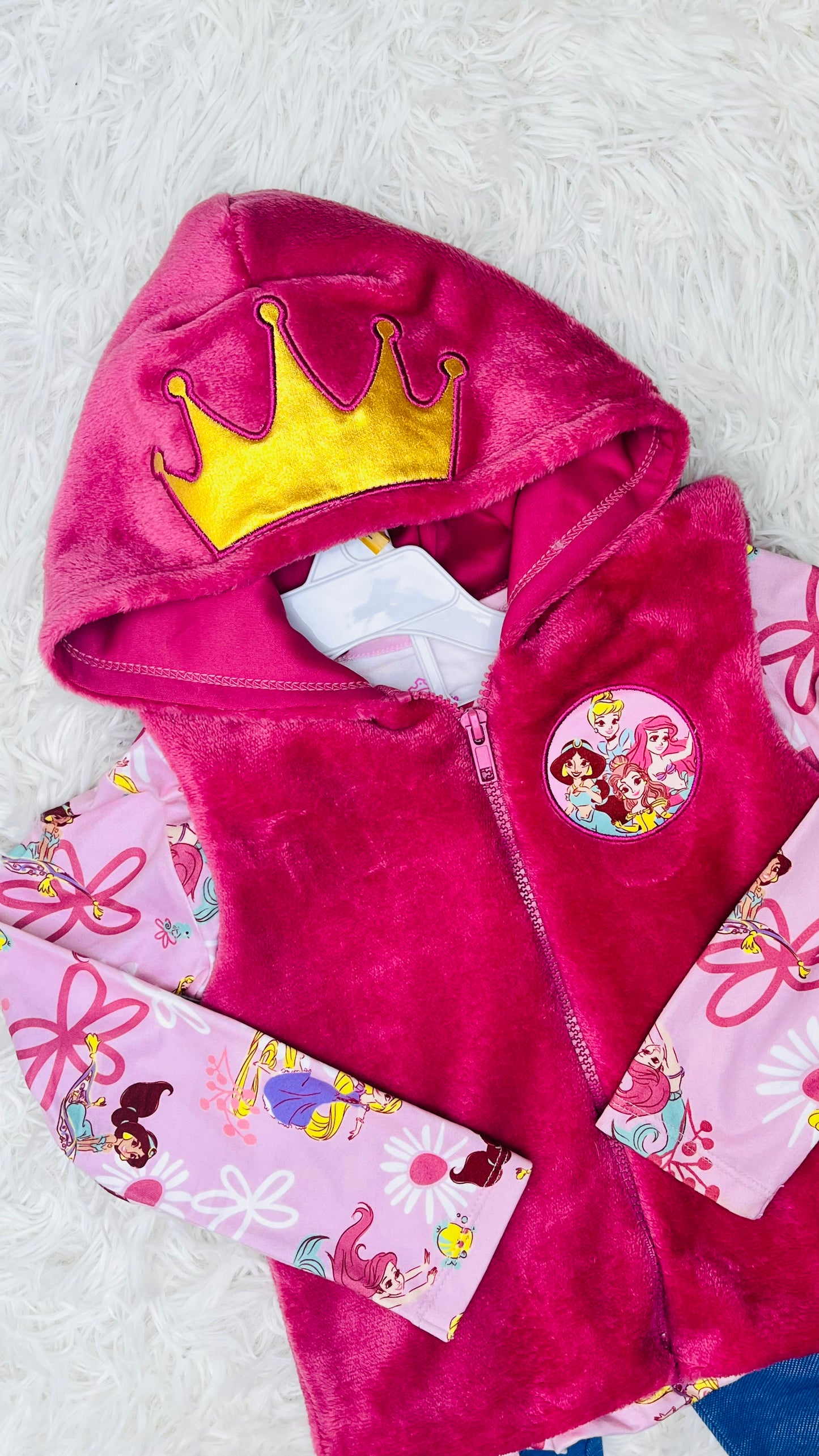 Conjunto 3 piezas Princesas Disney 3 años