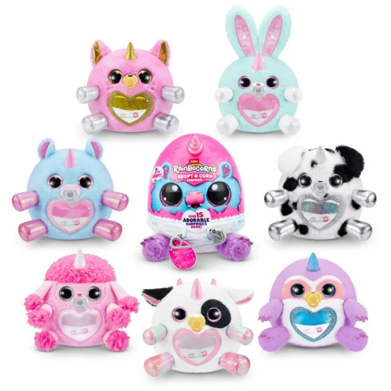 Adopt-A-Corn Surprise by ZURU Plush Toy, Collectible Plush, Baby, Surprise Eggs for Girls & Children