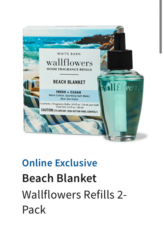 Wallflower 2-pack BBW Beach Blanket