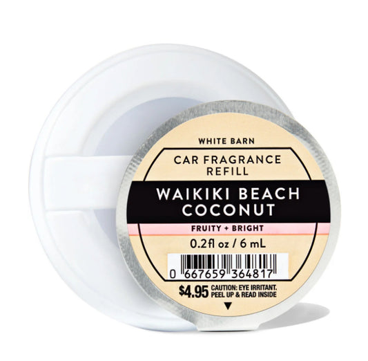 Car Fragrance BBW Waikiki Beach Coconut