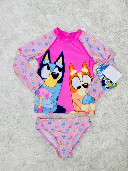 Traje de baño 2 piezas Bluey