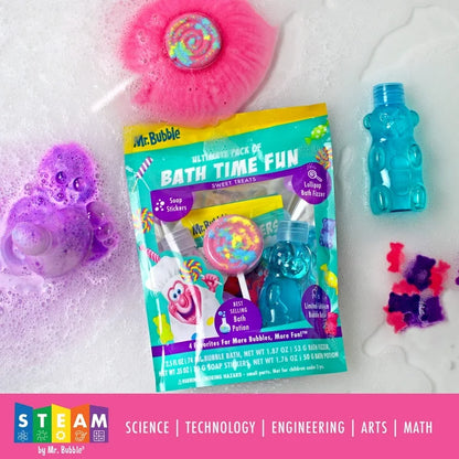Mr Bubble Ultimate pack of Bath Time Fun