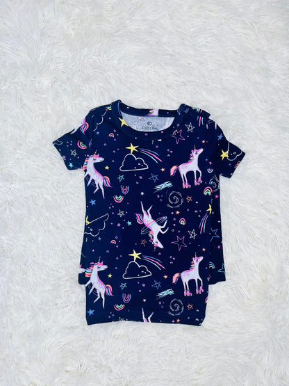 Pijama Fish Stick Unicornios 4 años