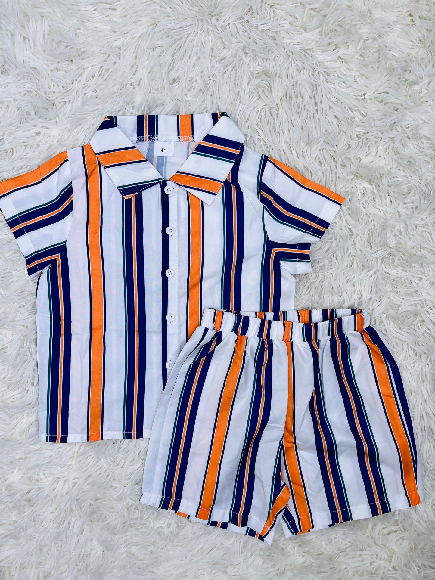 Conjunto Camisa a rayas de Importación 4 años