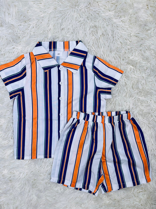 Conjunto Camisa a rayas de Importación 4 años