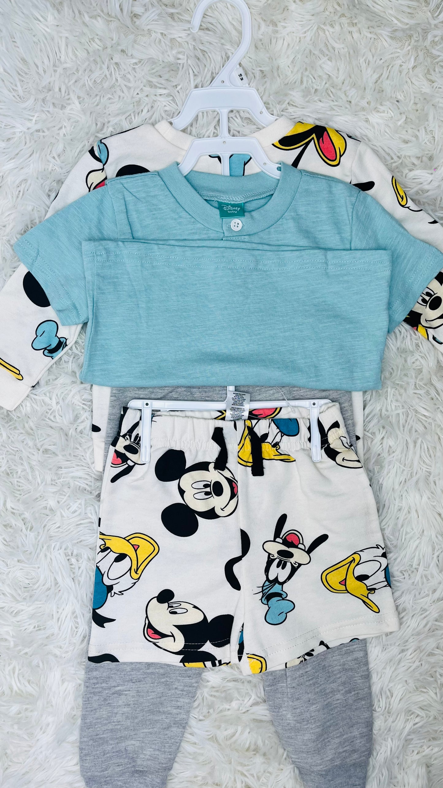 Conjunto 4 piezas Diseño baby 18 meses