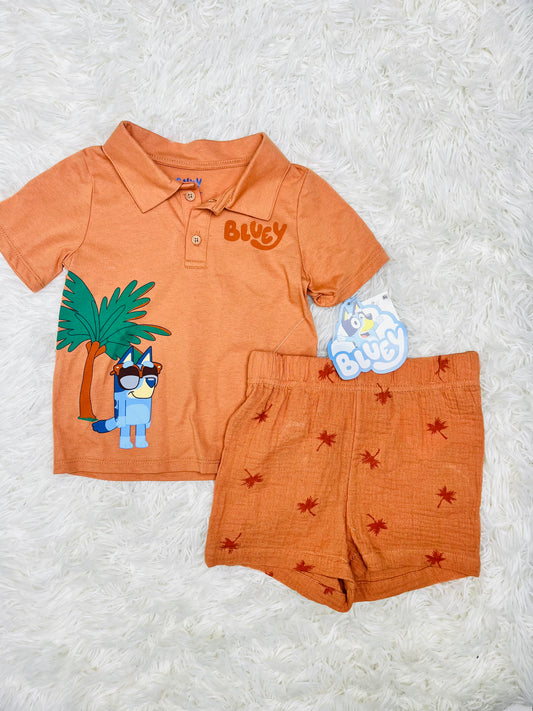 Conjunto 2 piezas Bluey 2 años