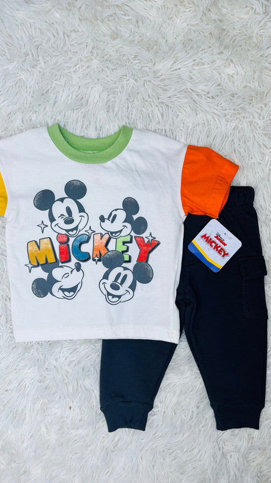 Conjunto 2 piezas Mickey Disney Baby 12 meses