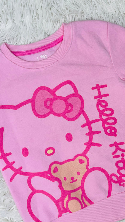Sudadera rosa Hello Kitty 4 años