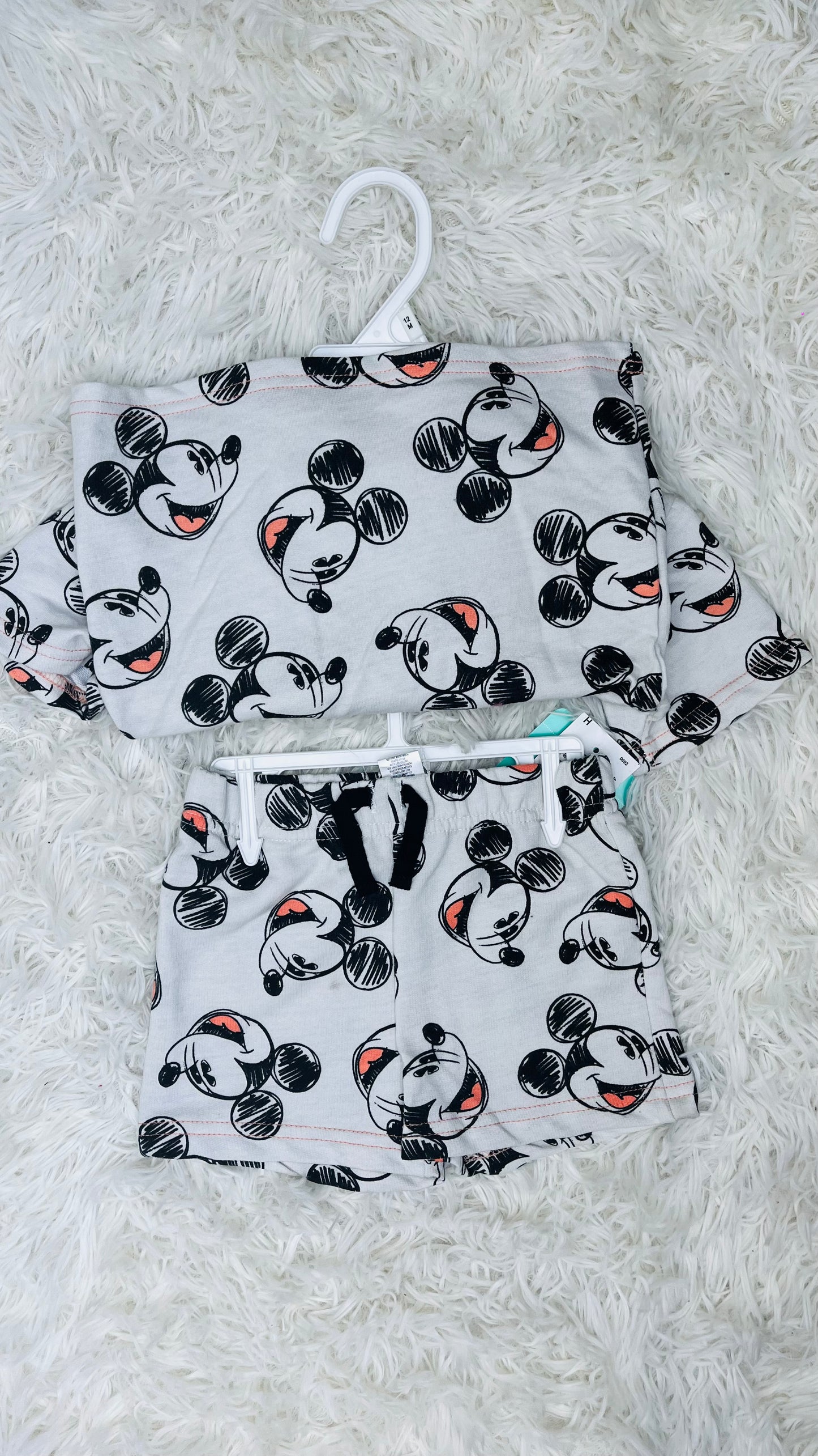 Conjunto 2 piezas Mickey Disney Baby 12 meses