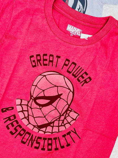 Conjunto 3 piezas MARVEL 5 años