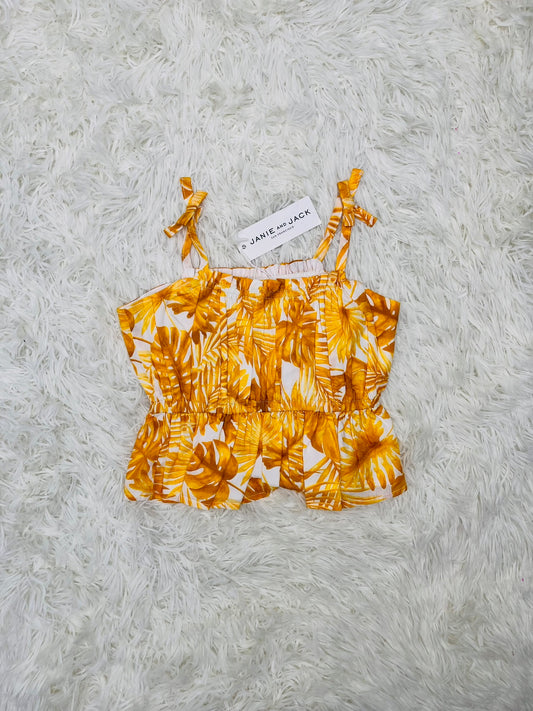 Blusa hojas Janie & Jack 2 años
