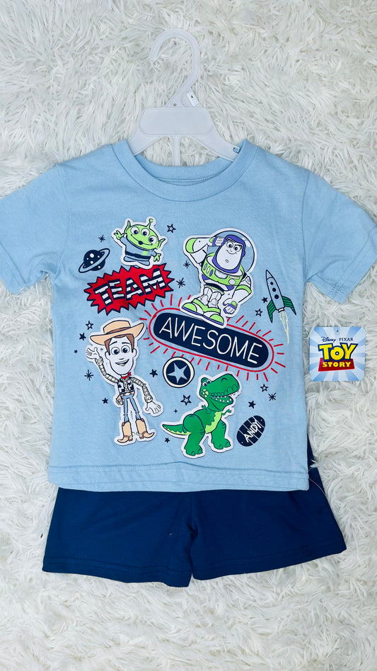 Conjunto 2 piezas azul Toy Story Disney 4 años