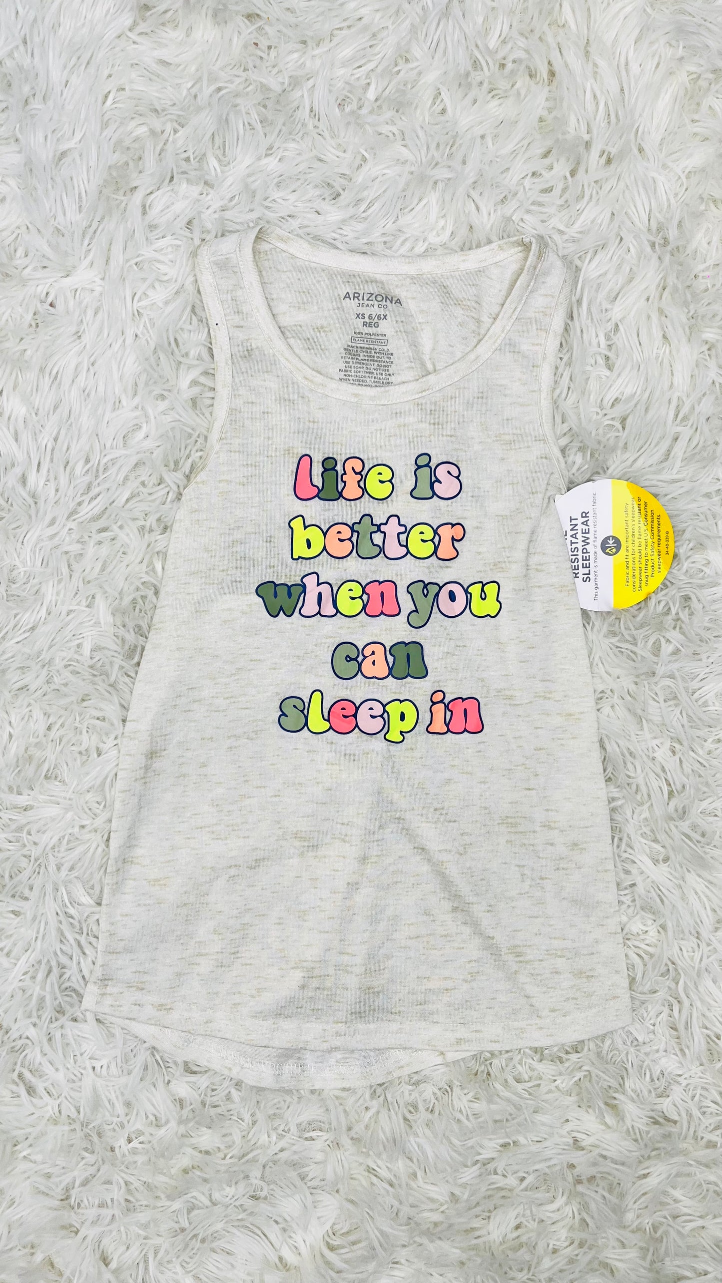 Blusa sin mangas Arizona 6 años