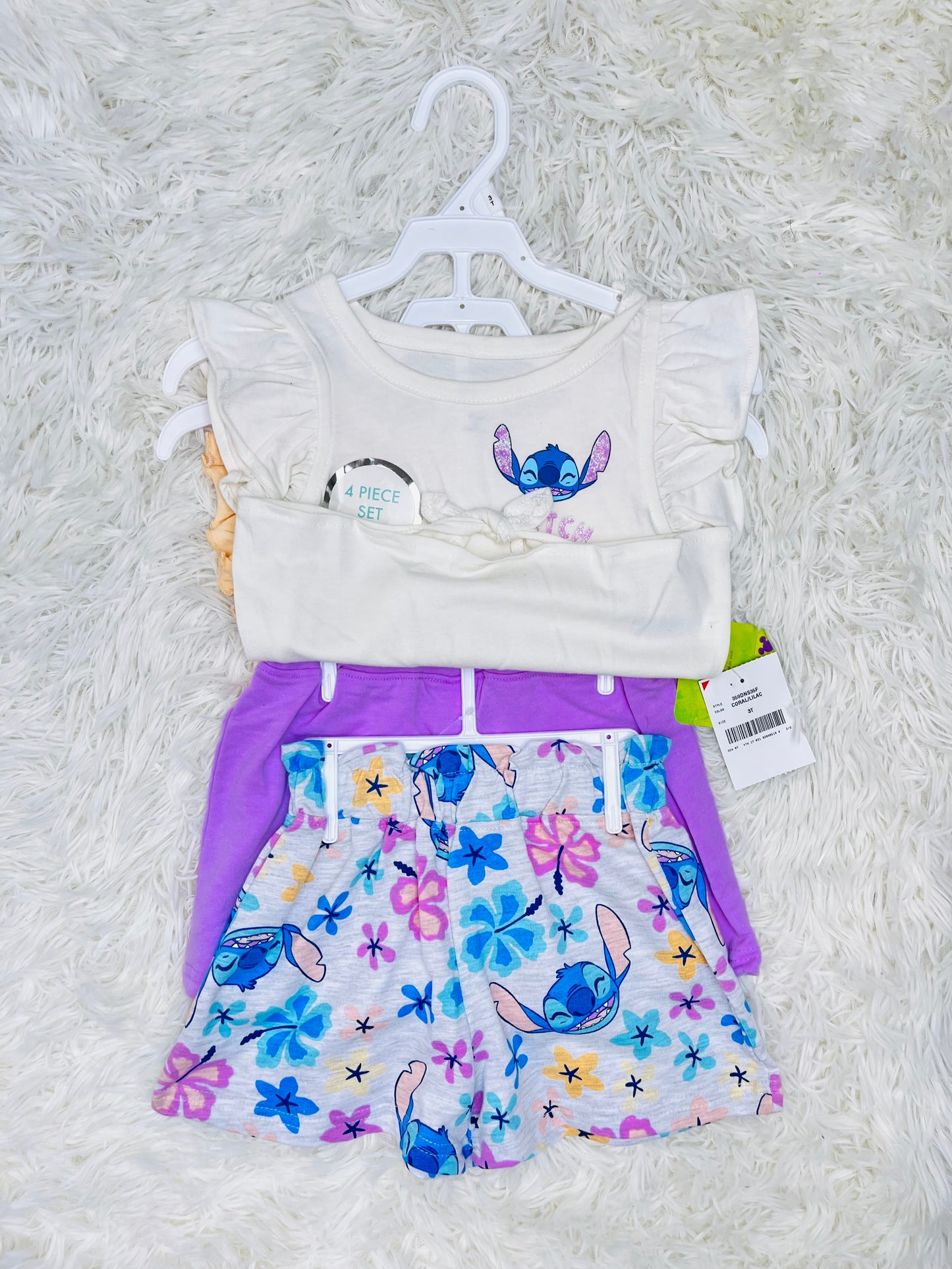 Conjunto 4 piezas Disney “Lilo y Stich” 3 años