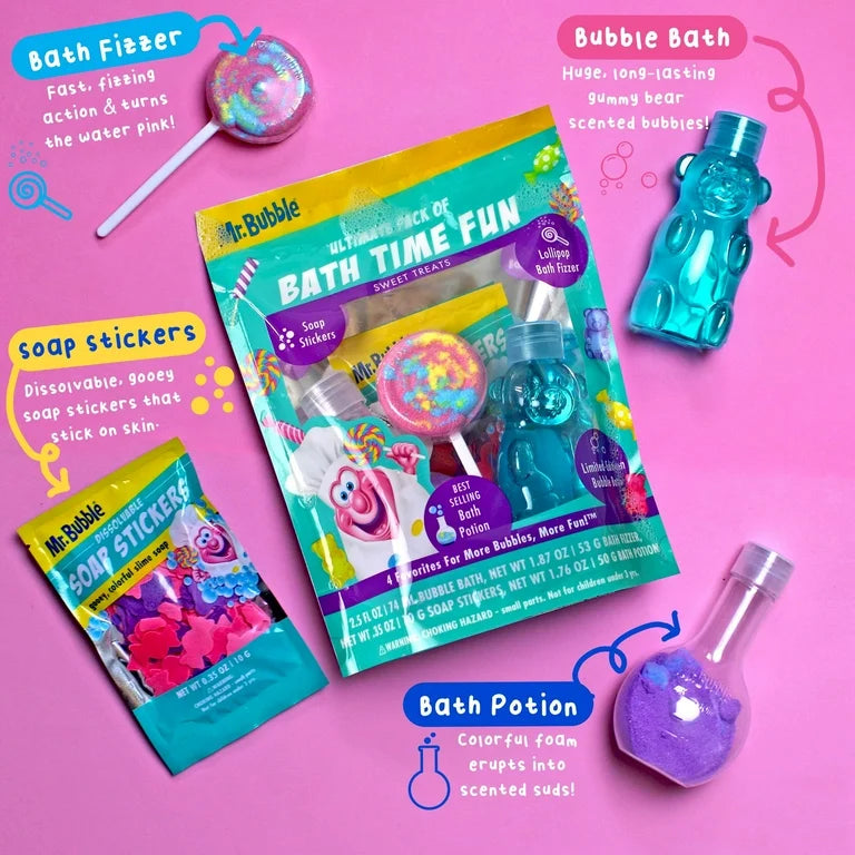 Mr Bubble Ultimate pack of Bath Time Fun