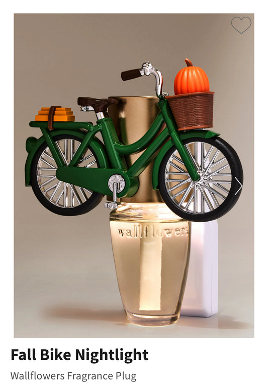 Wallflower Plug Pumpkin Bicycle BBW