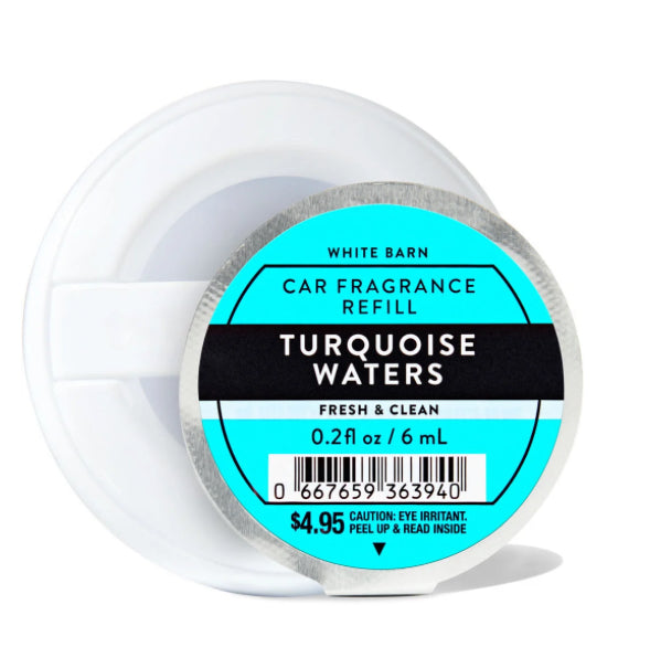 Car Fragrance BBW Turquoise Waters