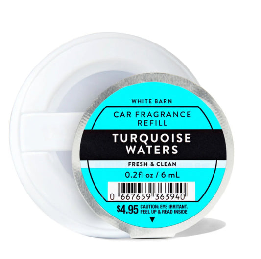 Car Fragrance BBW Turquoise Waters