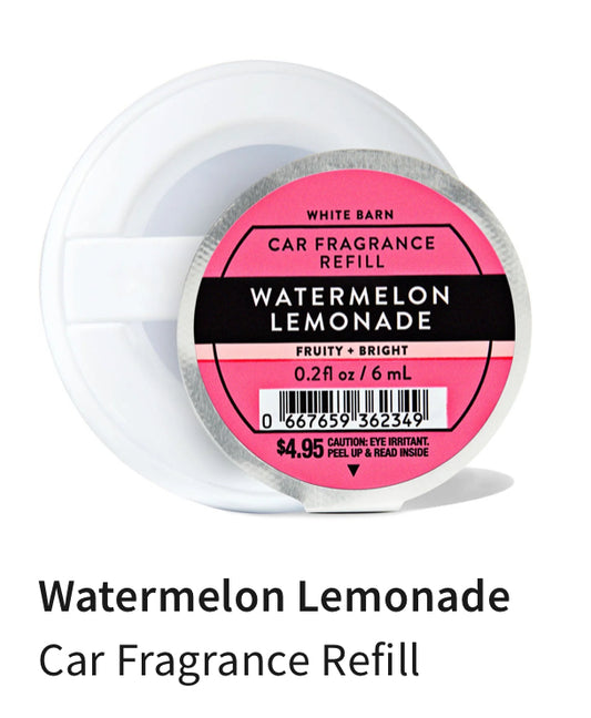 Car Fragrance BBW Watermelon Lemonade