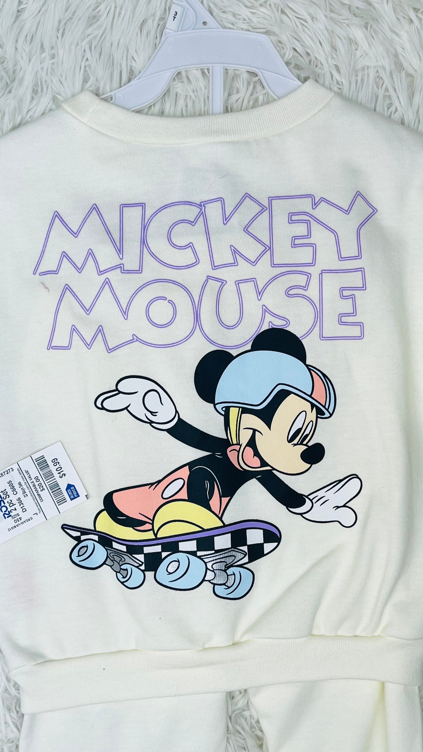 Conjunto 2 piezas Mickey Disney 3 años