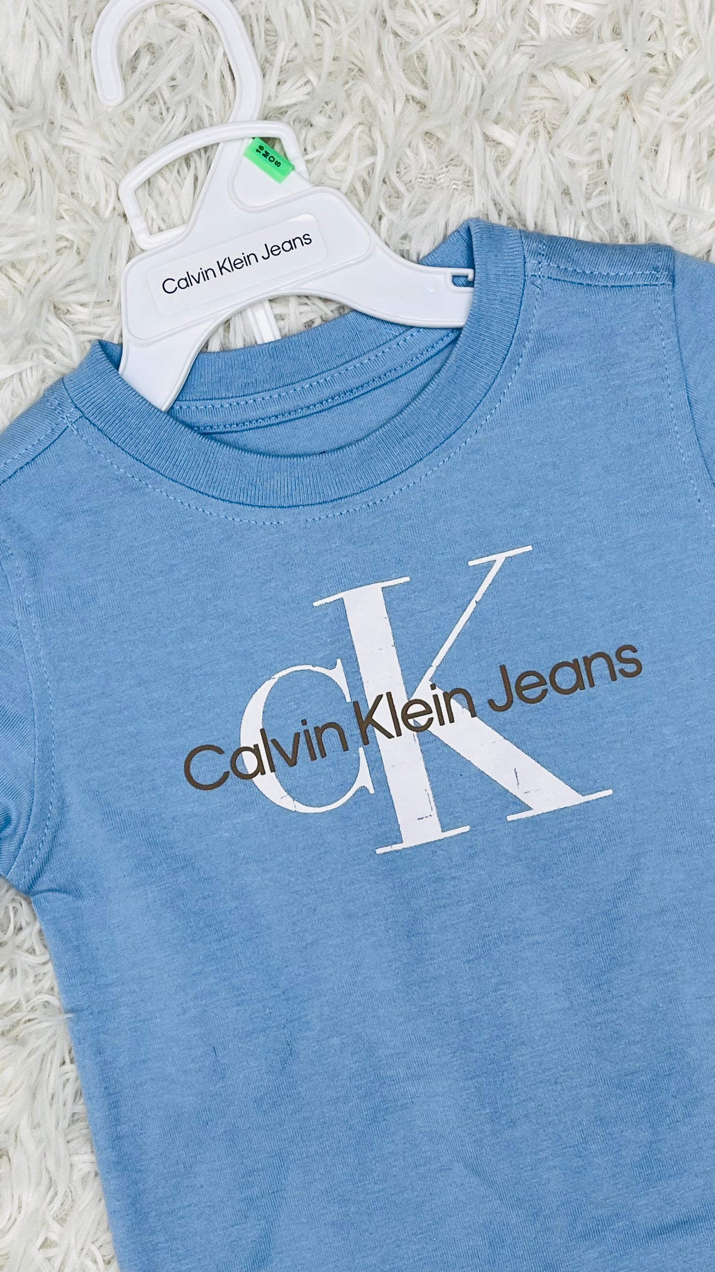 Conjunto 2 piezas azul Calvin Klein 18 meses