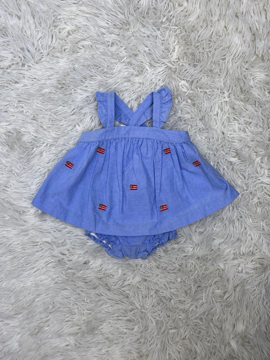 Vestido 2 piezas Janie & Jack 3 meses