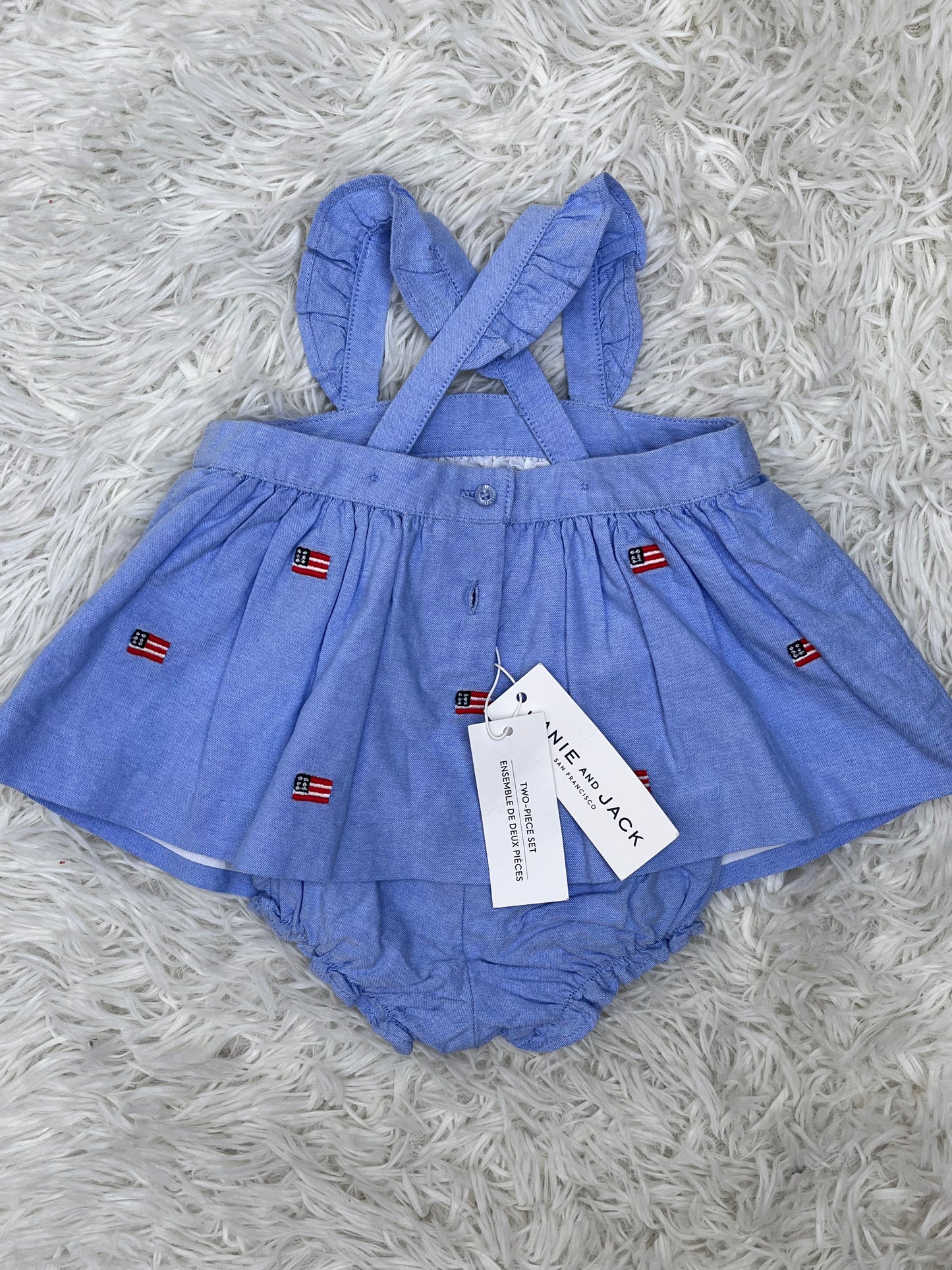 Vestido 2 piezas Janie & Jack 3 meses