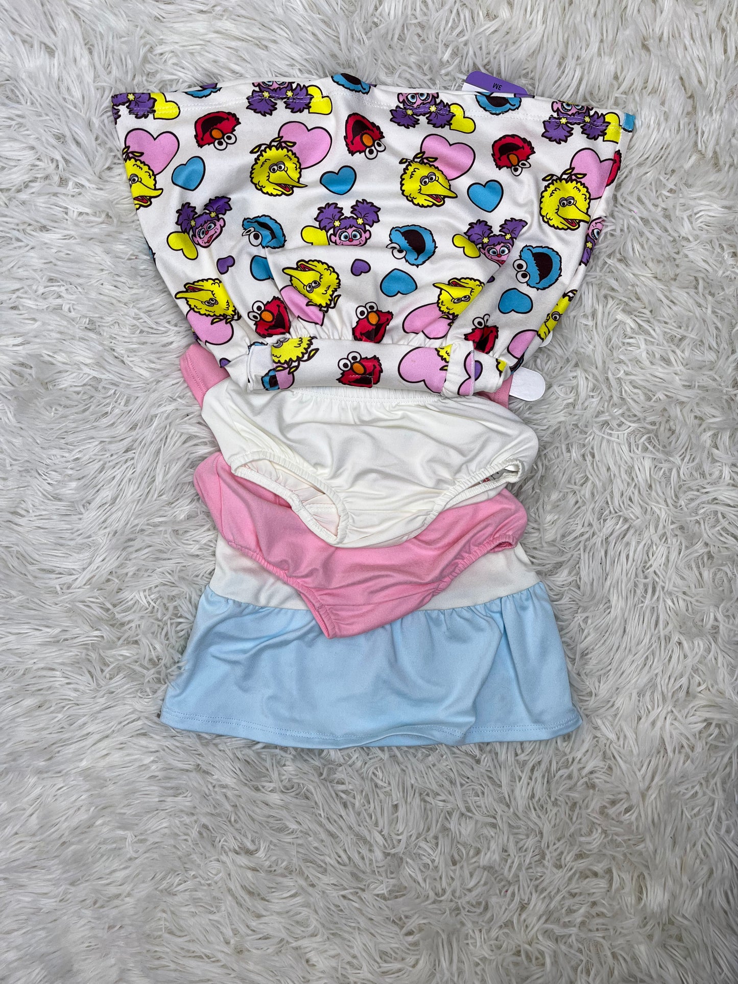 Set de 2 vestidos Sesame Street 3 meses