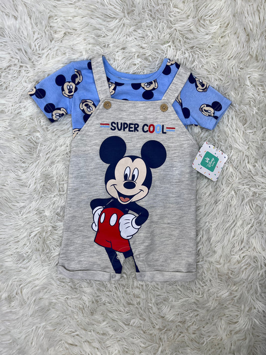 Conjunto de 2 piezas Disney Baby "Mickey Mouse" 12 meses