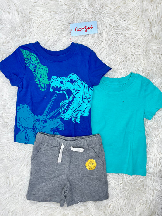 Conjunto 3 piezas Cat & Jack 12 meses