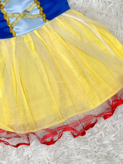 Vestido Blancanieves de Importación 12 meses