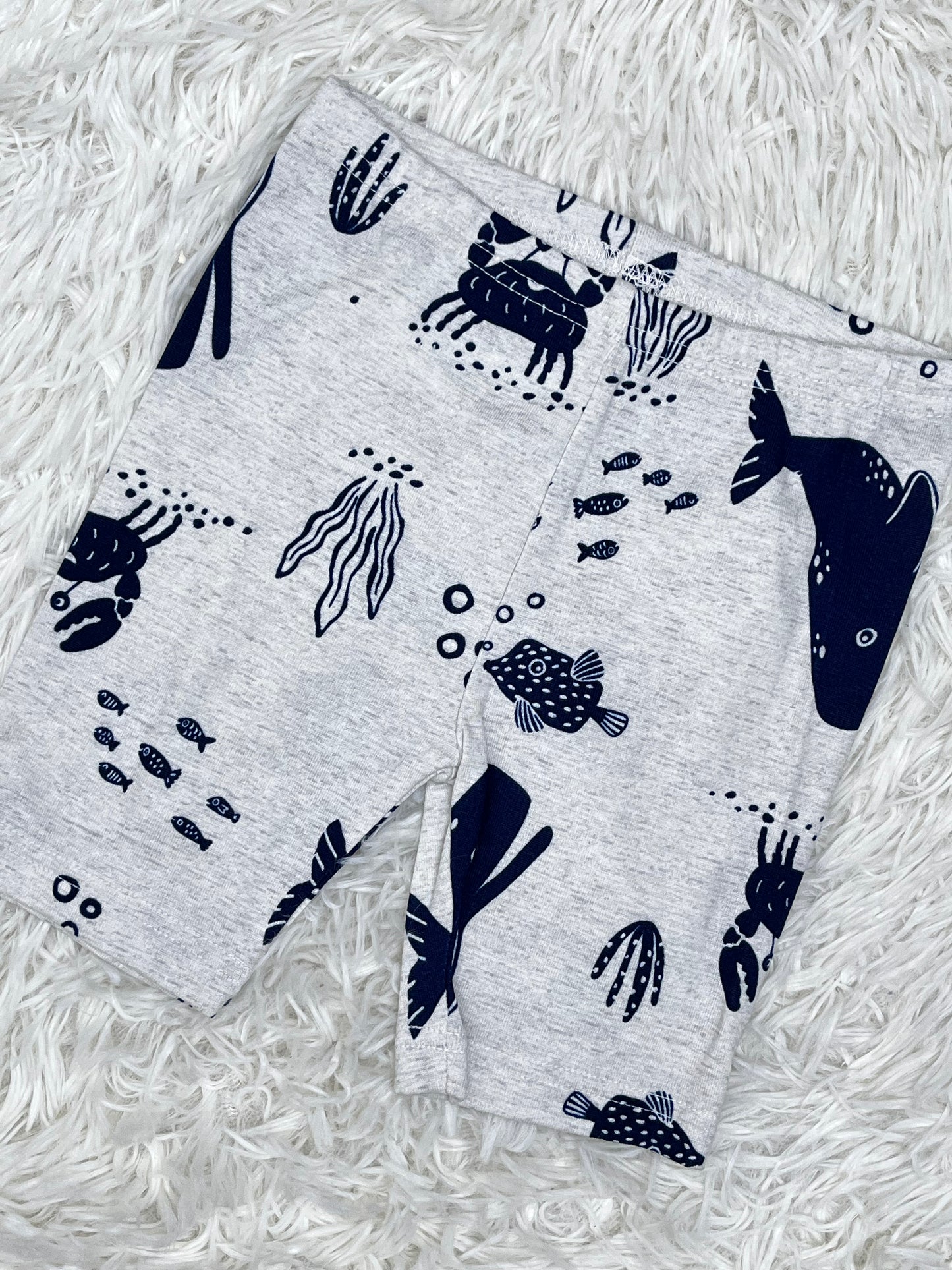 Set de 2 Pijamas Carter's Dibujos del mar 3 años